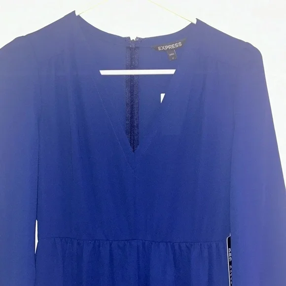 Women’s Express Dress NWT- Navy - Picture 2 of 7